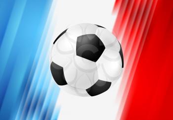 Graphic vector background of Euro Football Championship in France