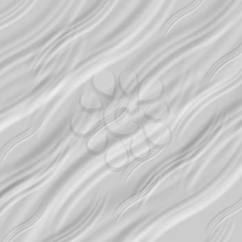 Abstract light vector background with grey smooth diagonal waves