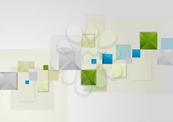 Abstract bright geometric tech background. Vector design illustration