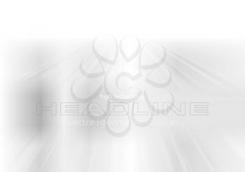 Grey abstract tech concept vector perspective background