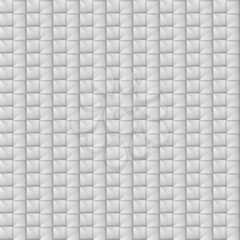Geometric grey tech background with squares. Vector design