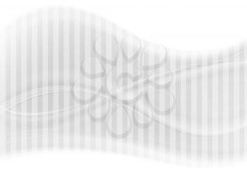 Abstract blurred grey waves background with stripes. Vector design