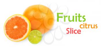 Royalty Free Photo of Citrus Fruits