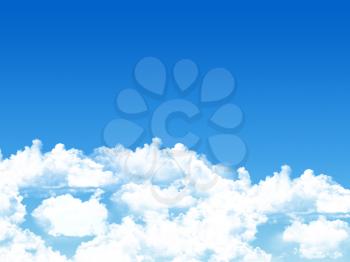 Royalty Free Photo of a Blue Sky Background
