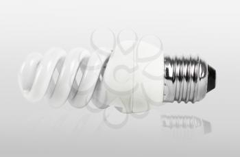 Royalty Free Photo of a Fluorescent Light Bulb