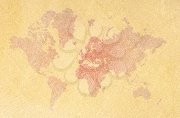 Royalty Free Photo of a World Map