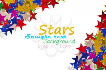 Royalty Free Photo of Colourful Stars