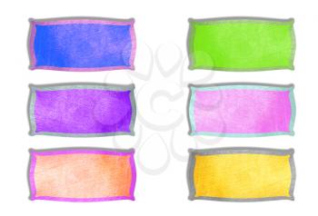 Royalty Free Photo of Colourful Tags