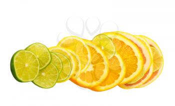 Royalty Free Photo of Slices of Fruit