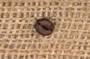 Coffee bean on sack(burlap)