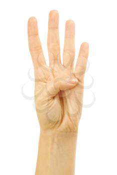 Hand, four
