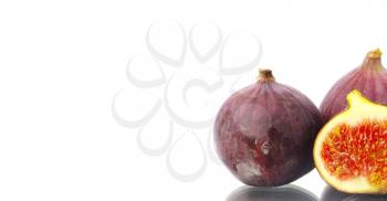 fig isolated on a white