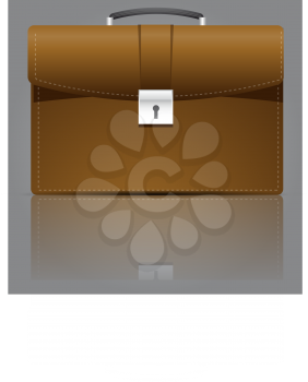 Royalty Free Clipart Image of a Briefcase