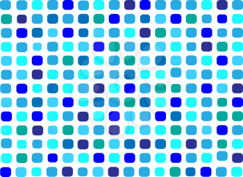 Royalty Free Clipart Image of a Tile Mosaic