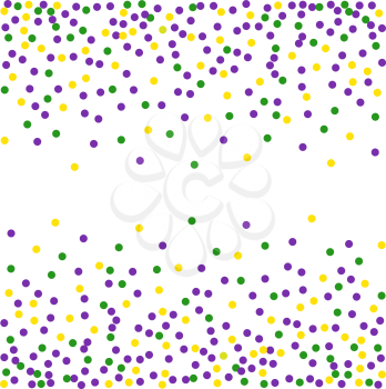 Mardi Gras dot background. Engraving illustration.Seamless pattern.