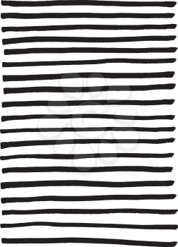 Black marker lines.Striped background. Vector illustration