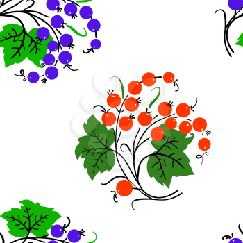 Royalty Free Clipart Image of a Berry Background