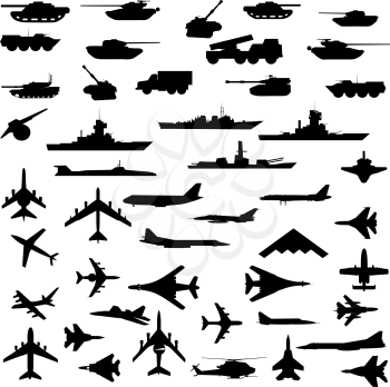Royalty Free Clipart Image of an Aircraft Background