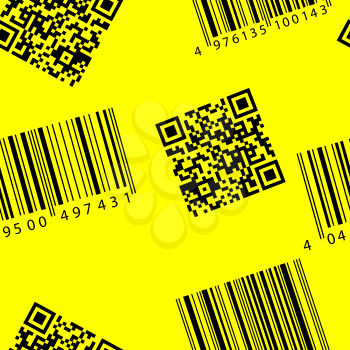 Royalty Free Clipart Image of Barcodes