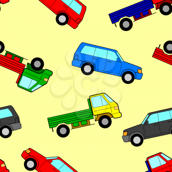 Royalty Free Clipart Image of a Car Background