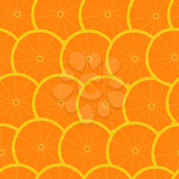 Royalty Free Clipart Image of a Grapefruit Background 