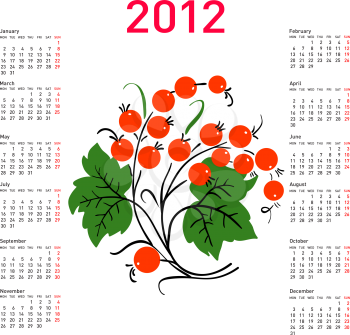 Royalty Free Clipart Image of a Calendar 