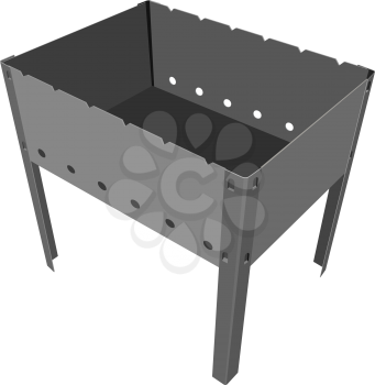 Royalty Free Clipart Image of a Barbecue
