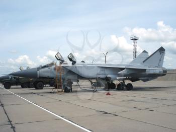 Soviet fighter MiG-31                              