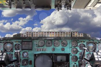 Airplane Cockpit  Tu-144.