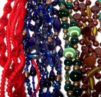 colorful beads background