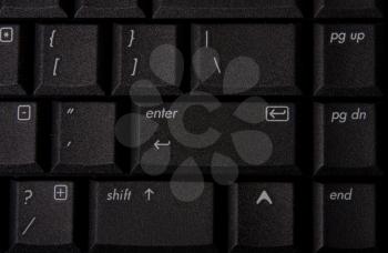 computer keyboard close-up