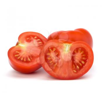 Tomato vegetable  isolated on white background