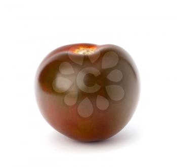 Tomato kumato isolated on white background