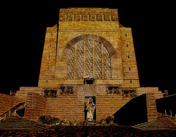Royalty Free Photo of the Voortrekker Monument, Pretoria, South Africa