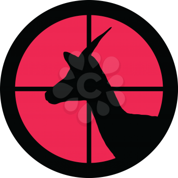 In the scope series – Impala in the crosshair of a gun’s telescope. Can be symbolic for need of protection, being tired of, intolerance or being under investigation.
