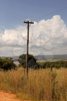 Rural Telephone Communication Cables Cut not Working 