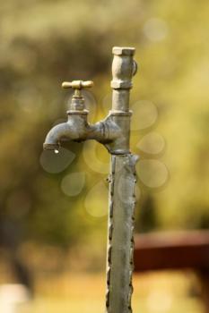 Picture of Outdoors Tap Leaking Water Resource