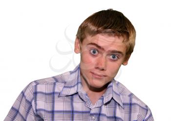Teen boy body language expressions - Surprised Stunned   