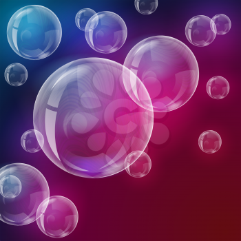  Abstract background with bubble