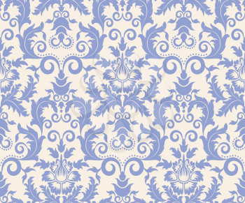 Royalty Free Clipart Image of a Light Blue Pattern