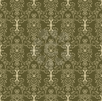 Royalty Free Clipart Image of a Victorian Background