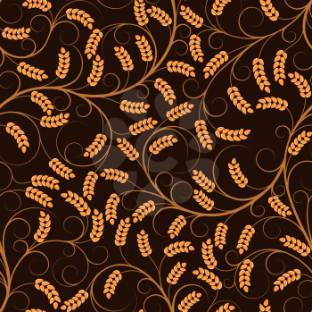 Royalty Free Clipart Image of a Wheat Background