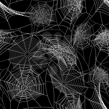 Royalty Free Clipart Image of a Spiderweb Background