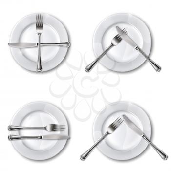 Character set cutlery in the restaurant. Isolated.Mesh.This file contains transparency.
