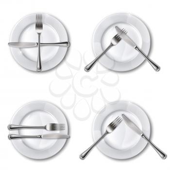 Character set cutlery in the restaurant. Isolated.Mesh.This file contains transparency.