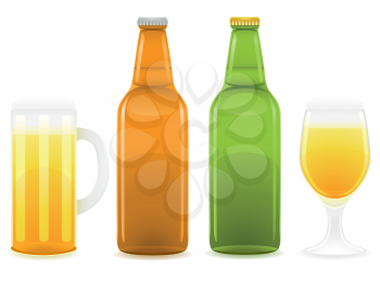 Royalty Free Clipart Image of Alcoholic Beverages