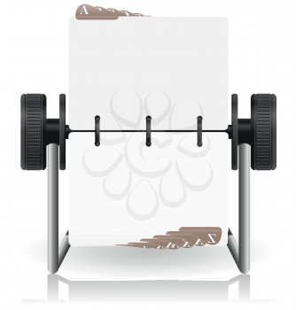 Royalty Free Clipart Image of a Car Holder