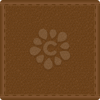 Royalty Free Clipart Image of a LEather Texture