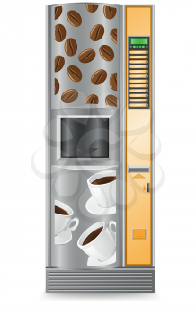 Royalty Free Clipart Image of a Vending Machine