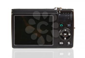 digital camera isolated on white background